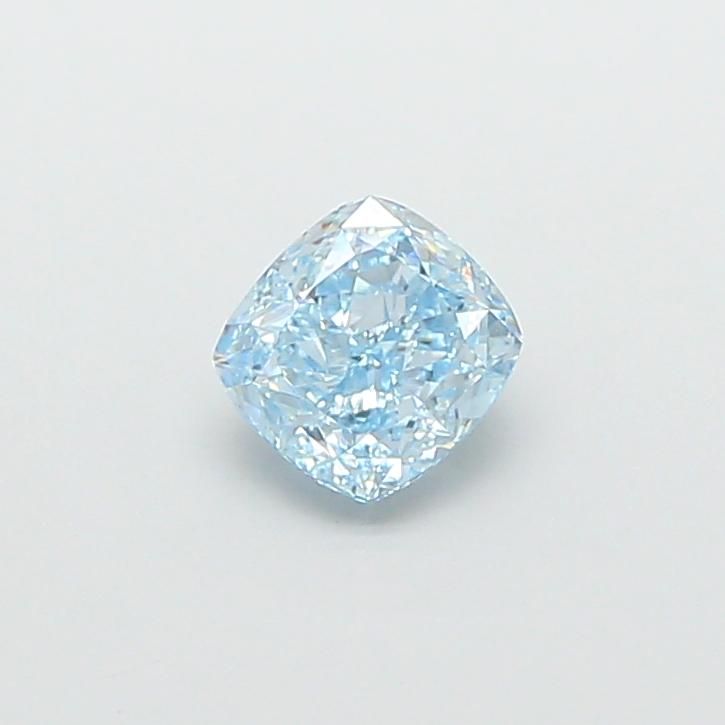 1.20 Ct. Fancy Intense  Blue Cushion Lab Grown Diamond