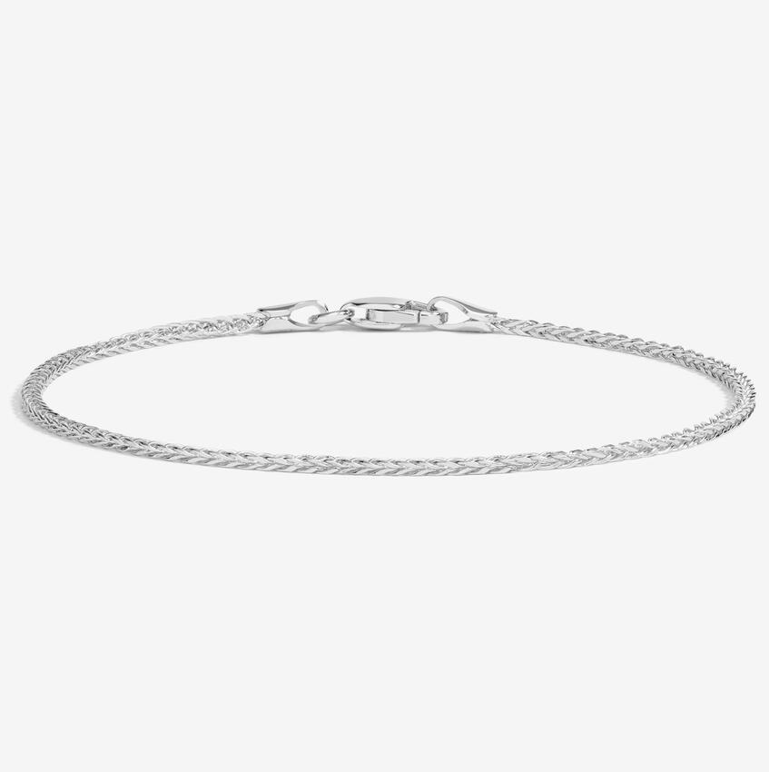 Dakota 6 in. Wheat Chain Bracelet (1.25mm)