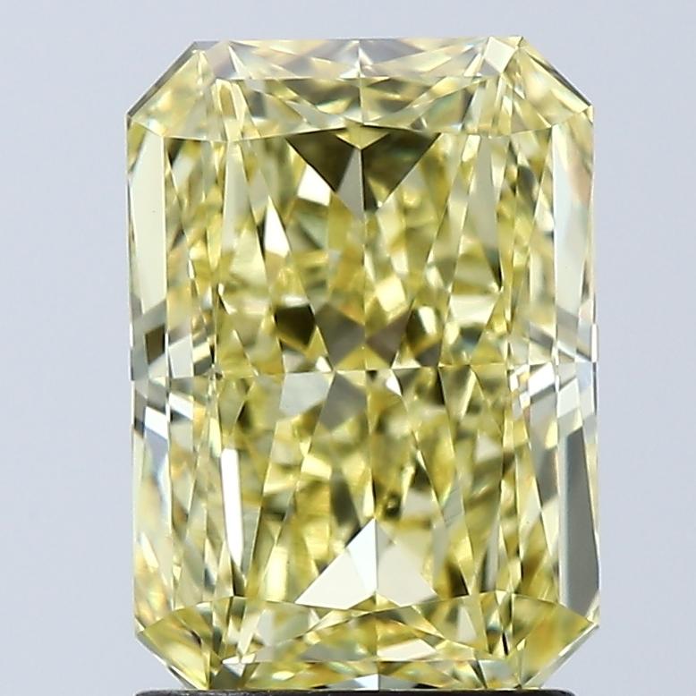2.08 Ct. Fancy Vivid Yellow Radiant Lab Grown Diamond
