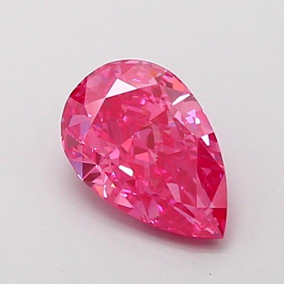 1.00 Ct. Fancy Vivid Pink Pear Lab Grown Diamond