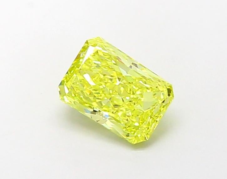 1.51 Ct. Fancy Vivid  Yellow Radiant Lab Grown Diamond