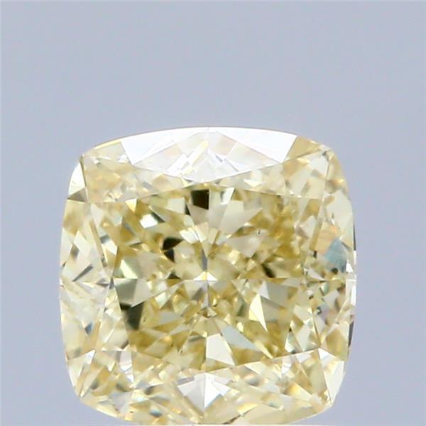 1.25 Ct. Fancy Yellow Cushion Lab Grown Diamond