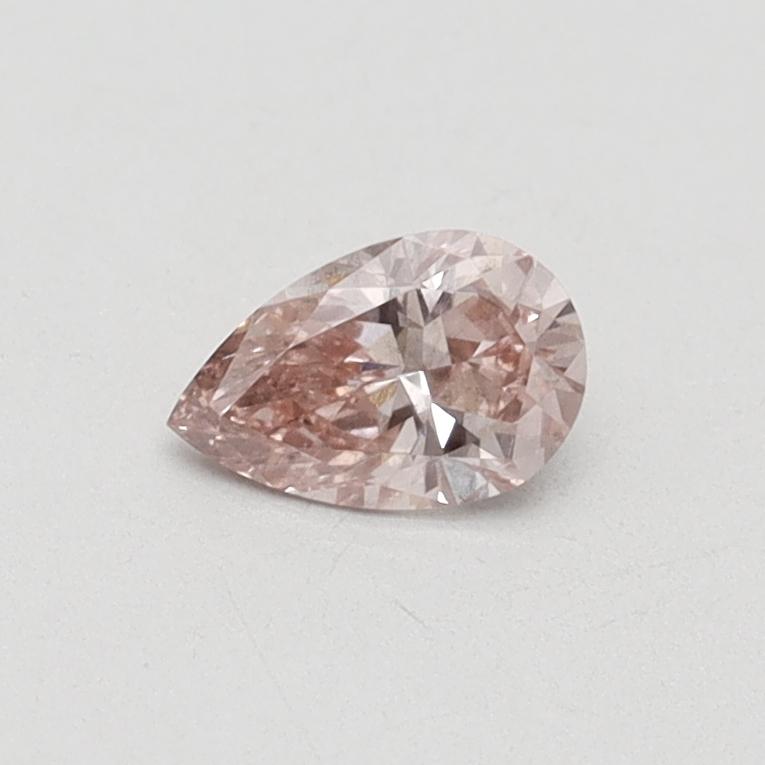 0.30 Ct. Fancy Intense Pink Pear Lab Grown Diamond