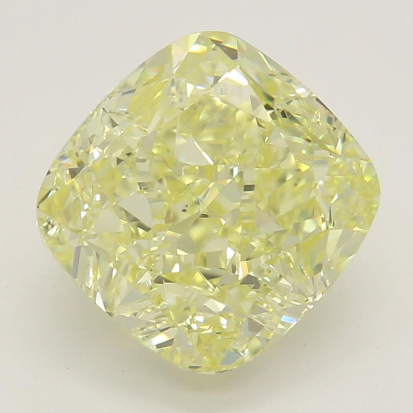 2.24 Ct. Fancy Yellow Cushion Diamond