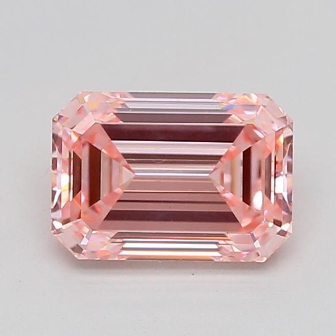 1.05 Ct. Fancy Intense  Pink Emerald Lab Grown Diamond