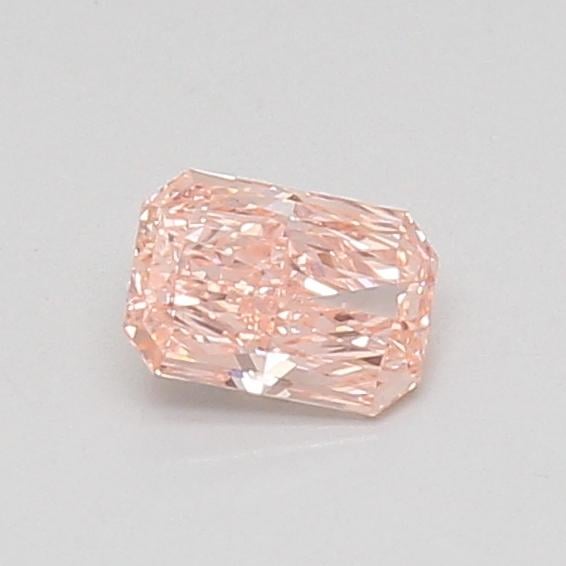 0.41 Ct. Fancy Vivid Pink Radiant Lab Grown Diamond