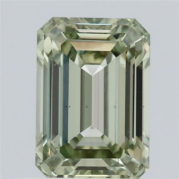 1.00 Ct. Fancy Vivid Green Emerald Lab Grown Diamond
