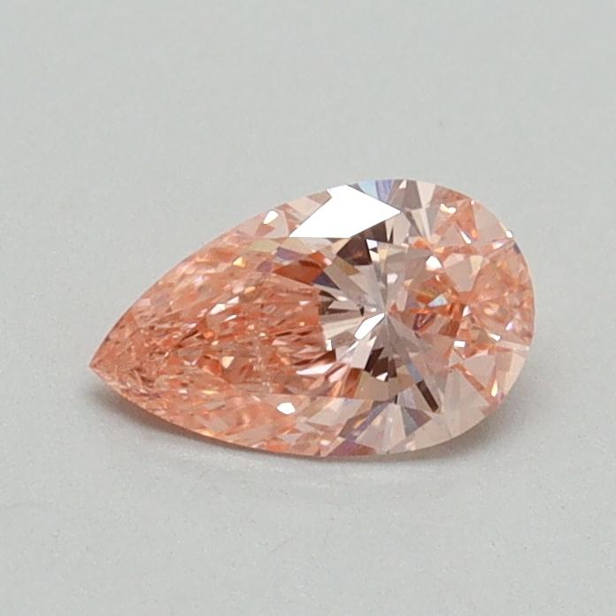 0.42 Ct. Fancy Vivid Pink Pear Lab Grown Diamond