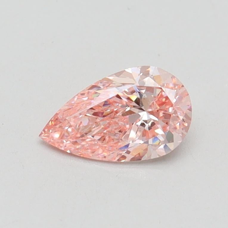 0.50 Ct. Fancy Intense Pink Pear Lab Grown Diamond