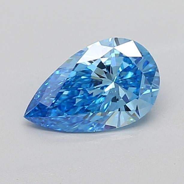 1.05 Ct. Fancy Vivid Blue Pear Lab Grown Diamond