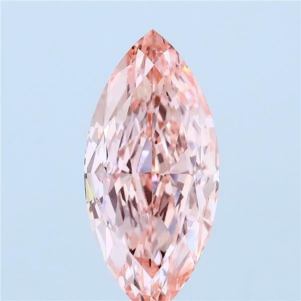 2.02 Ct. Fancy Pink Marquise Lab Grown Diamond