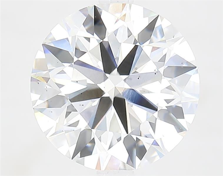 3.70 Ct. Fancy Vivid Blue Round Lab Grown Diamond
