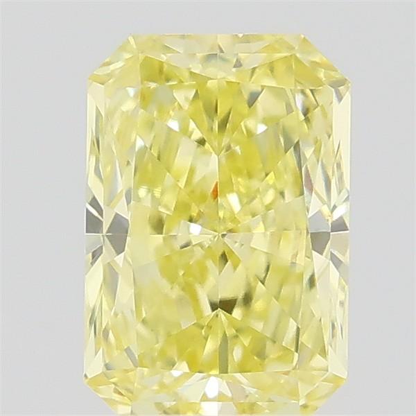 0.57 Ct. Fancy Intense Yellow Radiant Lab Grown Diamond