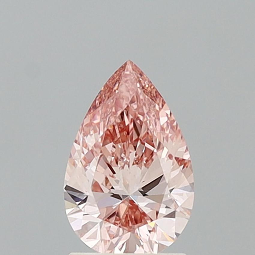 1.50 Ct. Fancy Intense Pink Pear Lab Grown Diamond