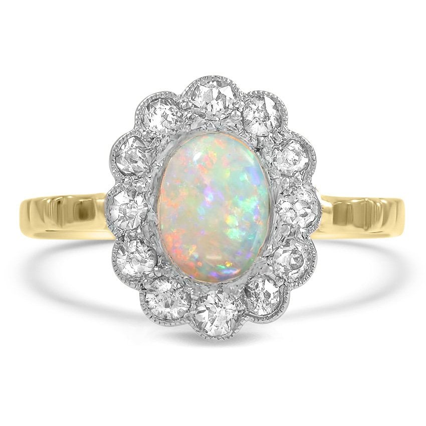 Edwardian Opal Vintage Ring