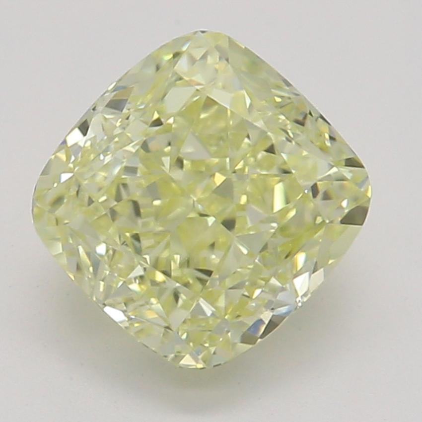 1.01 Ct. Fancy Light Yellow Cushion Diamond