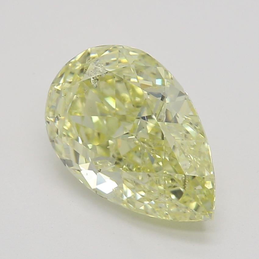 1.31 Ct. Fancy Yellow Pear Diamond