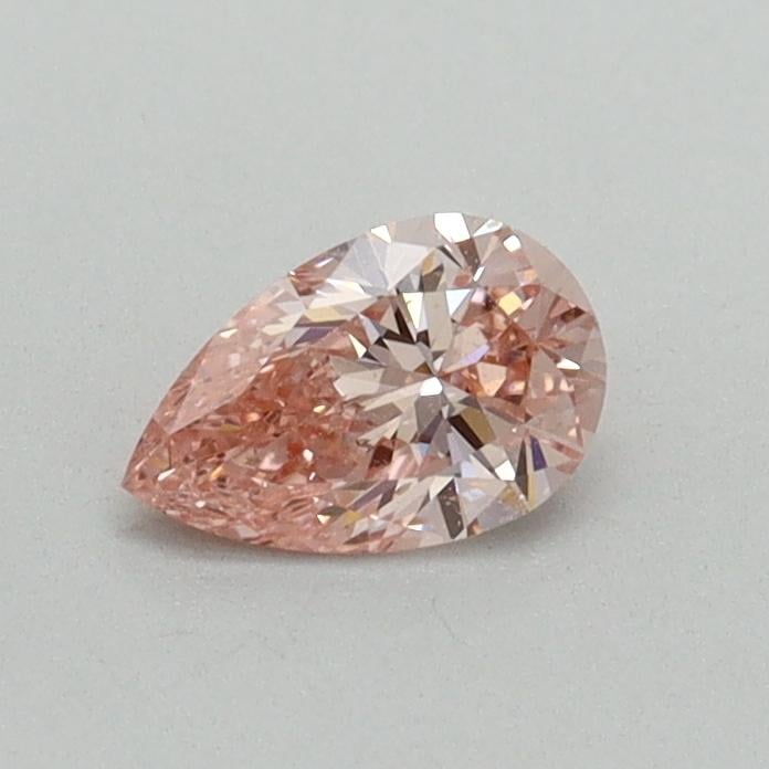 0.35 Ct. Fancy Vivid Pink Pear Lab Grown Diamond
