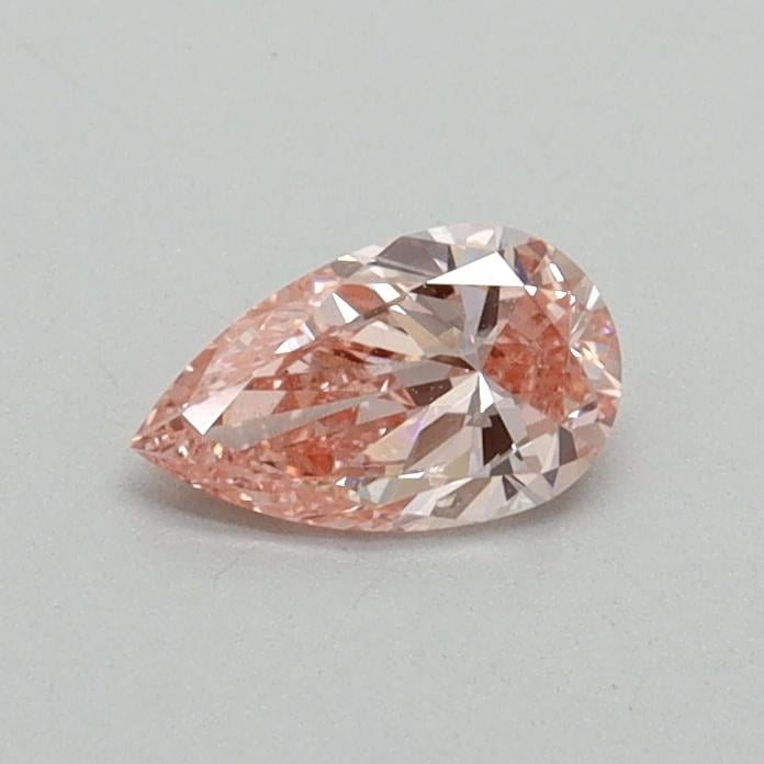 0.30 Ct. Fancy Vivid Pink Pear Lab Grown Diamond
