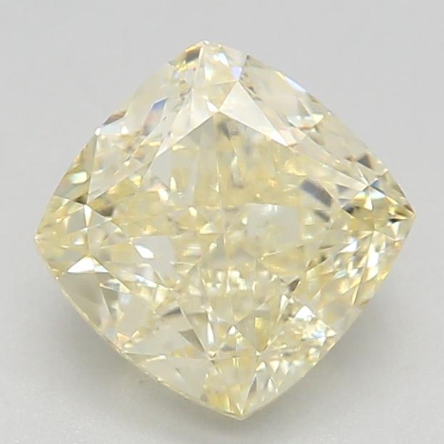 1.07 Ct. Fancy Yellow Cushion Lab Grown Diamond