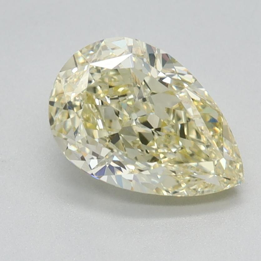 1.28 Ct. Fancy Yellow Pear Lab Grown Diamond