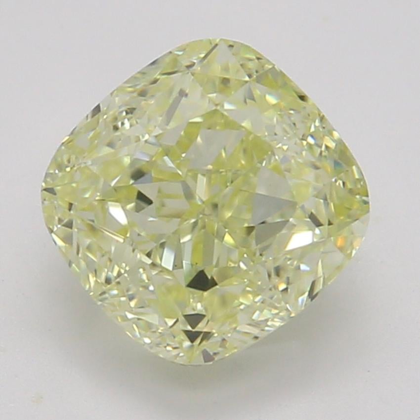 1.01 Ct. Fancy Light Yellow Cushion Diamond