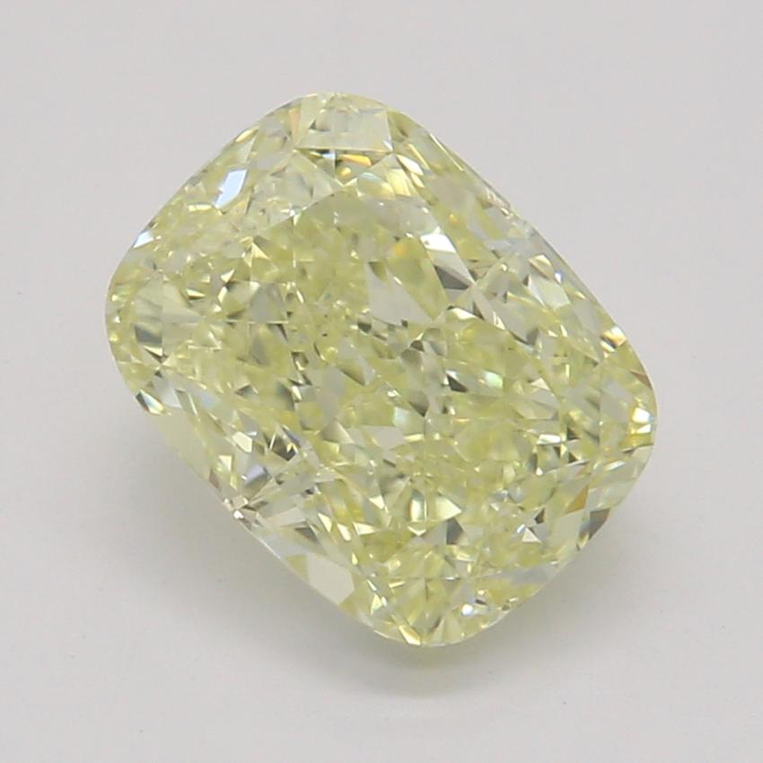 1.04 Ct. Fancy Light Yellow Cushion Diamond
