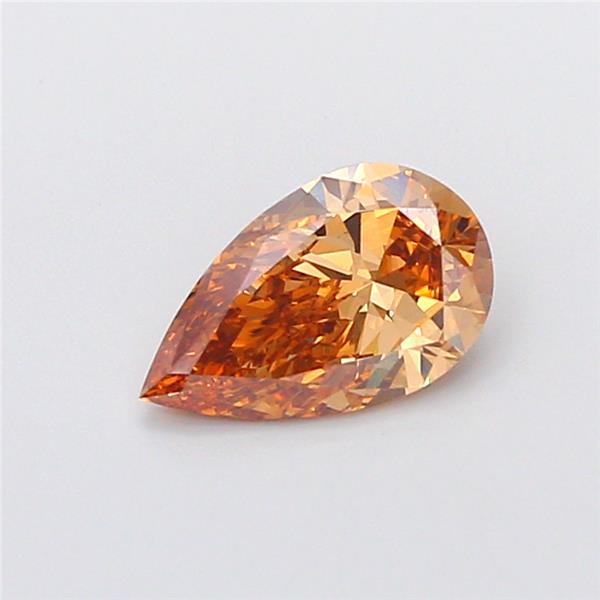 1.36 Ct. Fancy Light Brown Pear Lab Grown Diamond