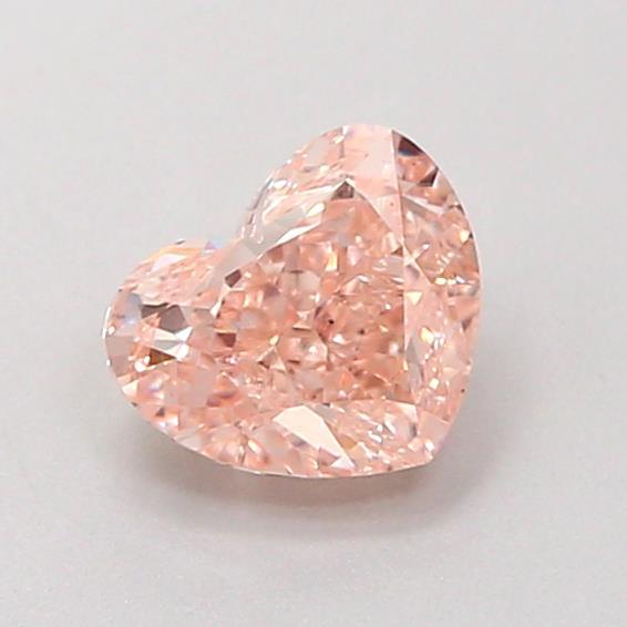 0.74 Ct. Fancy Brown Heart Lab Grown Diamond