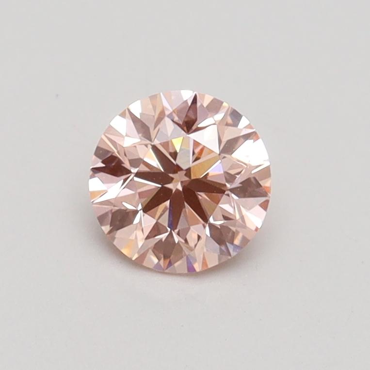 0.50 Ct. Fancy Intense Pink Round Lab Grown Diamond