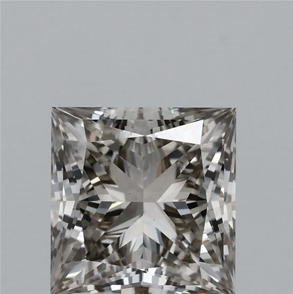 2.11 Ct. Fancy Vivid Blue Princess Lab Grown Diamond