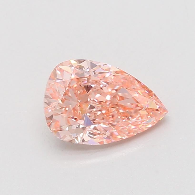 1.53 Ct. Fancy Vivid Pink Pear Lab Grown Diamond