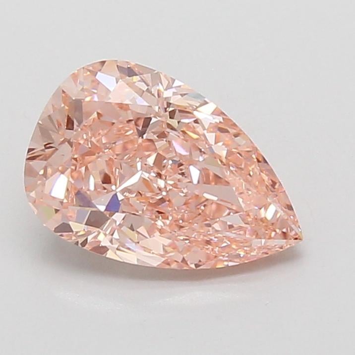 2.04 Ct. Fancy Vivid Pink Pear Lab Grown Diamond