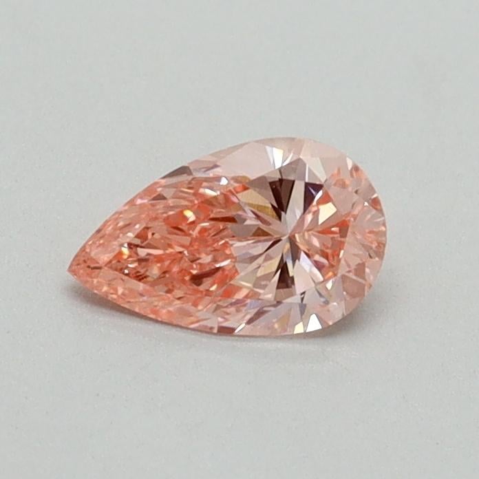 0.34 Ct. Fancy Vivid Pink Pear Lab Grown Diamond
