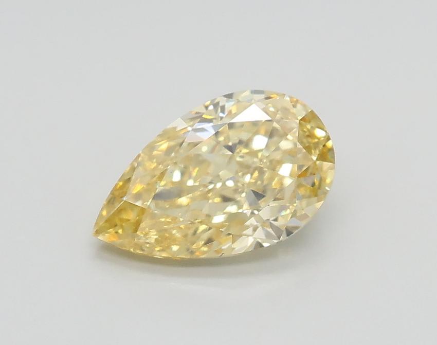 1.05 Ct. Fancy Yellow Pear Lab Grown Diamond