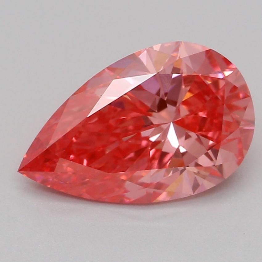 1.03 Ct. Fancy Vivid Pink Pear Lab Grown Diamond
