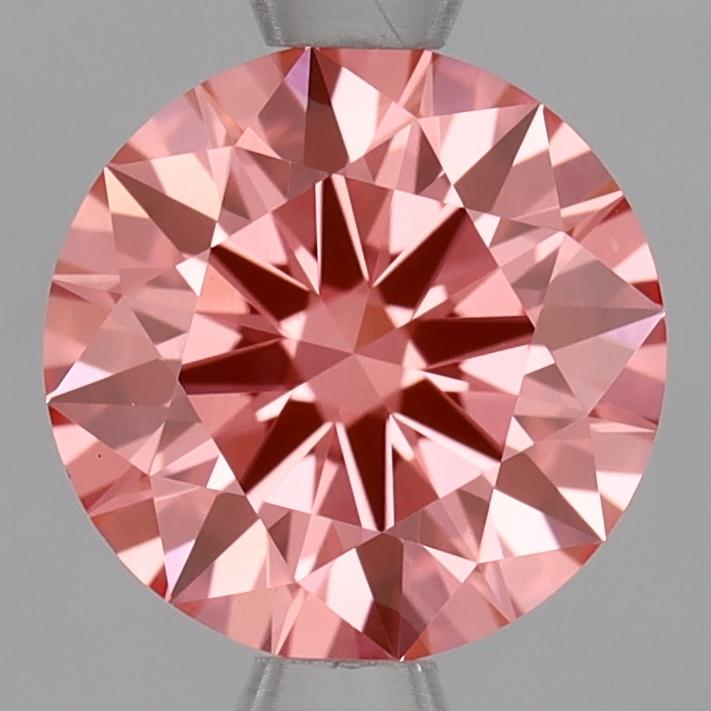 1.02 Ct. Fancy Vivid Pink Round Lab Grown Diamond