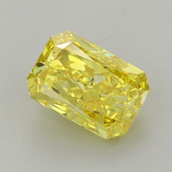 1.03 Ct. Fancy Vivid  Yellow Radiant Lab Grown Diamond