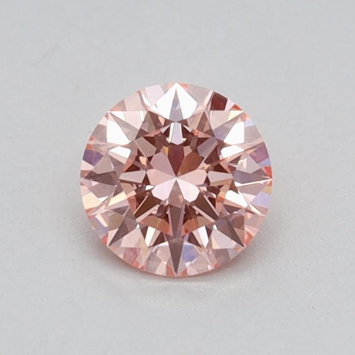 0.32 Ct. Fancy Intense Pink Round Lab Grown Diamond