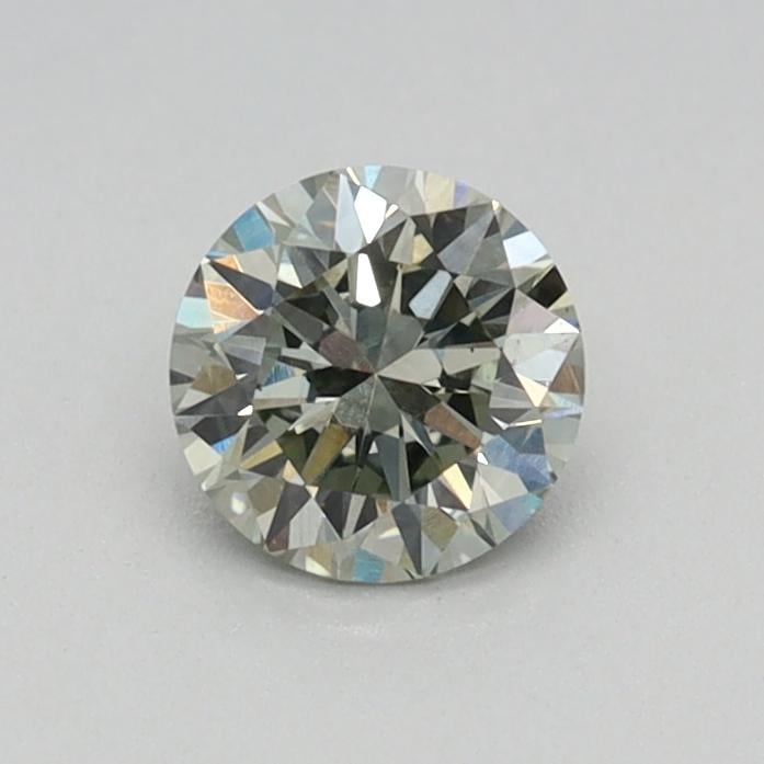 0.36 Ct. Fancy Intense Green Round Lab Grown Diamond