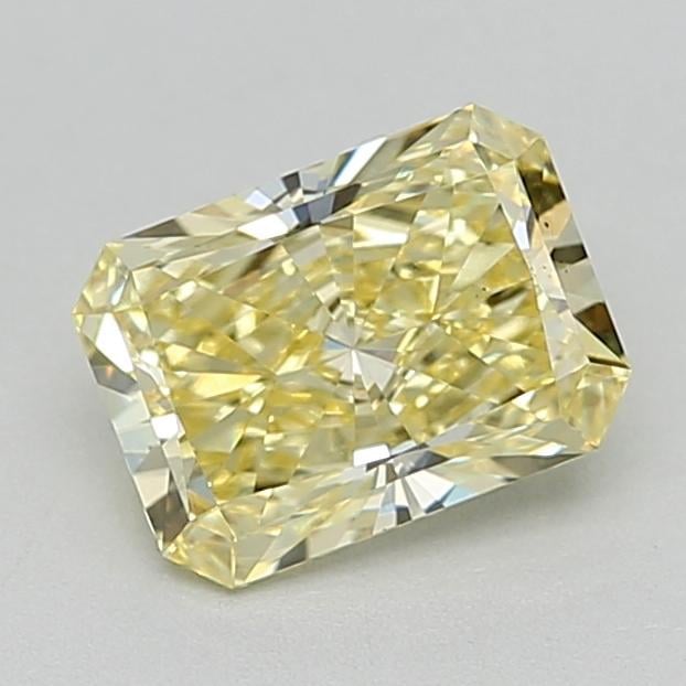 0.96 Ct. Fancy  Yellow Radiant Lab Grown Diamond