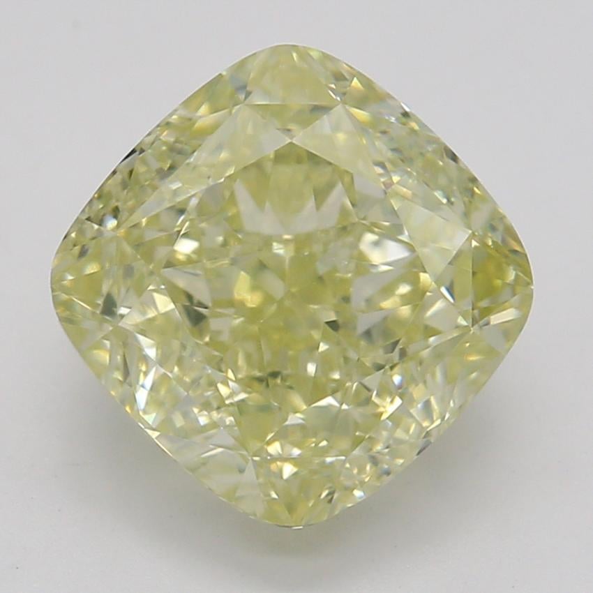 2.16 Ct. Fancy Yellow Cushion Diamond
