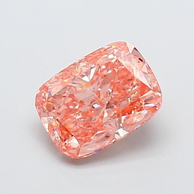2.02 Ct. Fancy Intense Pink Orange Radiant Lab Grown Diamond