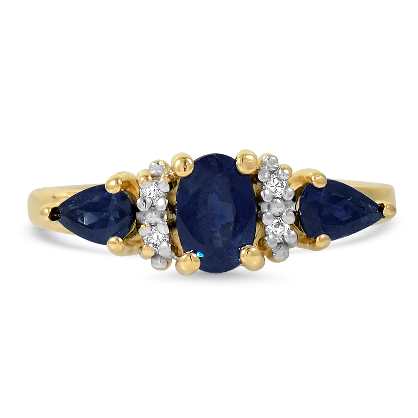 Retro Sapphire Vintage Ring