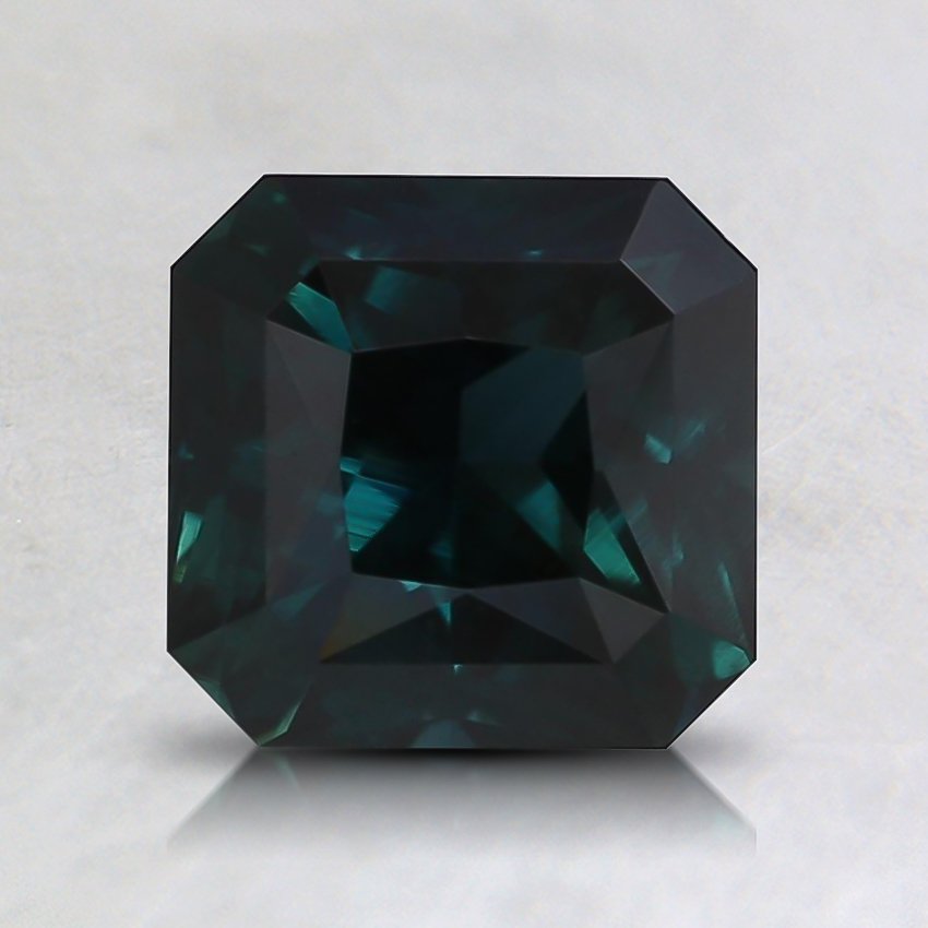 6.5x6.3mm Teal Radiant Sapphire
