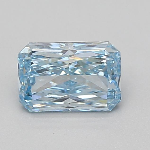 1.26 Ct. Fancy Vivid Blue Radiant Lab Grown Diamond