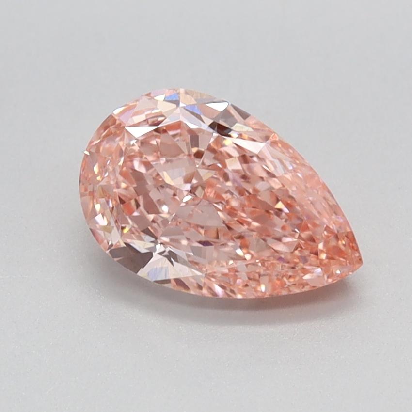 1.10 Ct. Fancy Vivid Pink Pear Lab Grown Diamond