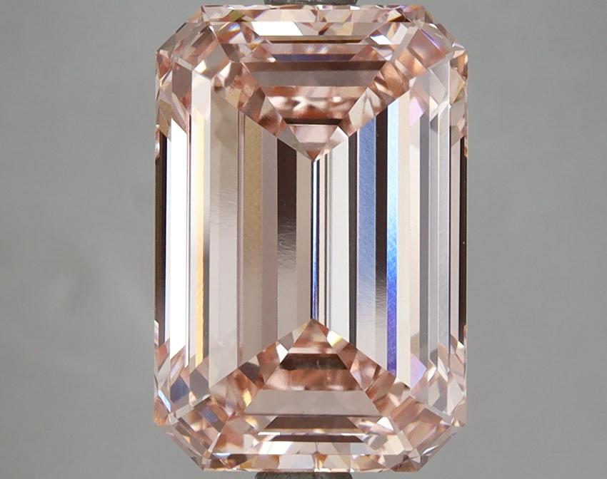 5.07 Ct. Fancy Intense Pink Emerald Lab Grown Diamond
