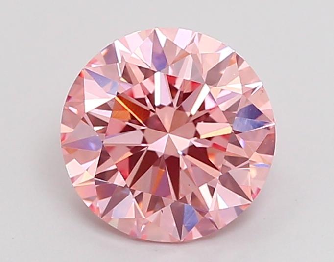 2.00 Ct. Fancy Intense Pink Round Lab Grown Diamond