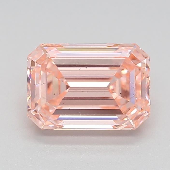 1.06 Ct. Fancy Vivid  Pink Emerald Lab Grown Diamond